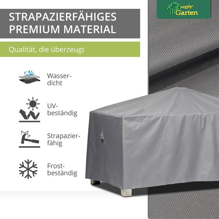 Produktbild Mehr Garten Premium Schutzhülle für Gartentisch Rechteckig