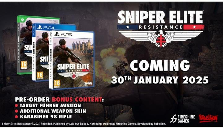 Productafbeelding Sold Out Sluipschutter Elite Weerstand (PS5, DE)