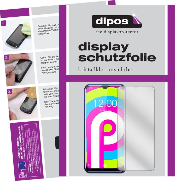 Actual product image Dipos Screen Protector Crystalclear (1 Piece, Oukitel C15 Pro)