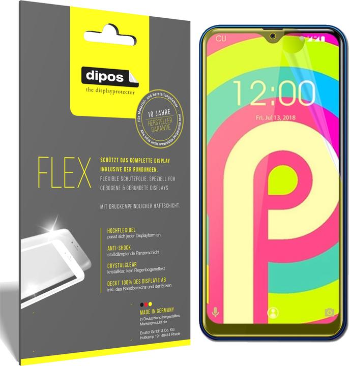 Actual product image Dipos Screen Protector Full-Cover 3D (3 Piece, Oukitel C15 Pro)