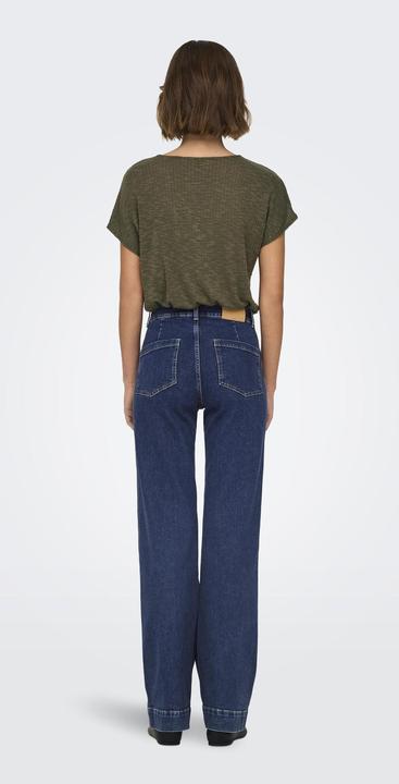 Actual product image Only ONLJUICY Hohe Taille Weiter Beinschnitt Jeans Jeans mit weitem Bein (W30/L32)