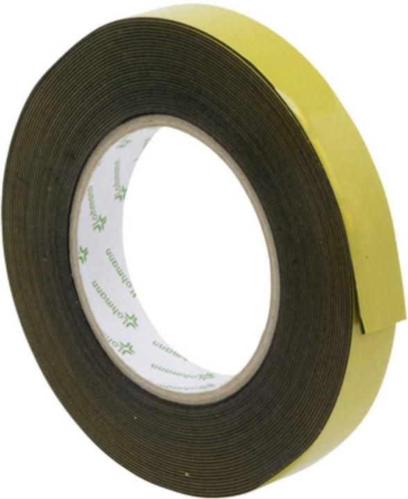 SWG 9850101975 Doppelseitiges Klebeband Schwarz L x B 10 m 19 mm 1 St. (19 mm)