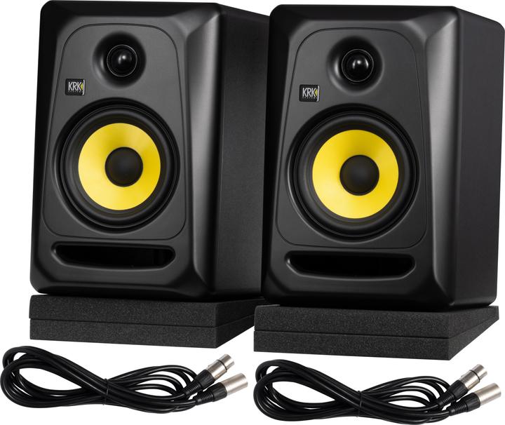 KRK Classic 5 Studio Monitor (Aktiv, Paar, 1x 100 W)