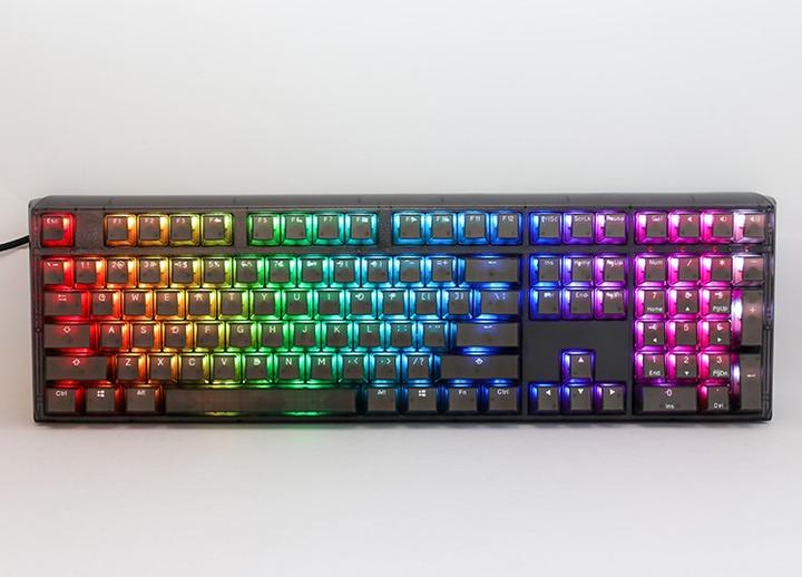 Produktbild Ducky One 3 Aura Black Gaming Tastatur, RGB LED - Gateron Baby Kangaroo (US) (Eng. Int., Kabelgebunden)