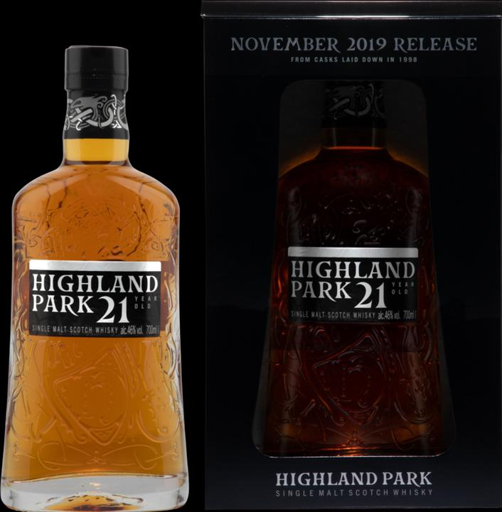 Produktbild Highland Park 21 Year Old (Single Malt, Scotch Whisky, 1 x 70 cl)