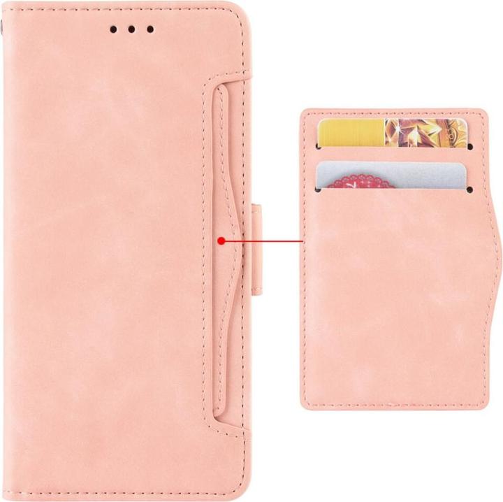Immagine prodotto Cover-Discount Wiko T10 - Custodia con molti scomparti per carte di credito rosa (Wiko T10)