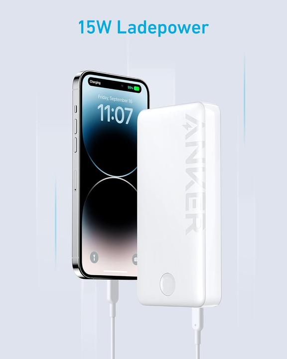 Produktbild Anker Powerbank PowerCore 20K II 20.000mAh Akku (20000 mAh, 15 W)