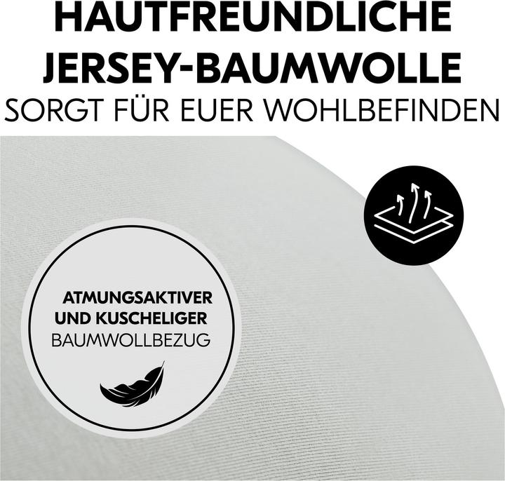 Produktbild Hauck Nurse N Care Anthracite (190 cm)