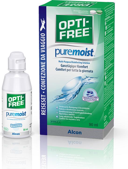 Produktbild Opti Free PureMoist, Kontaktlinsenpflegemittel, 90 ml (All in One Lösung, 90 ml)