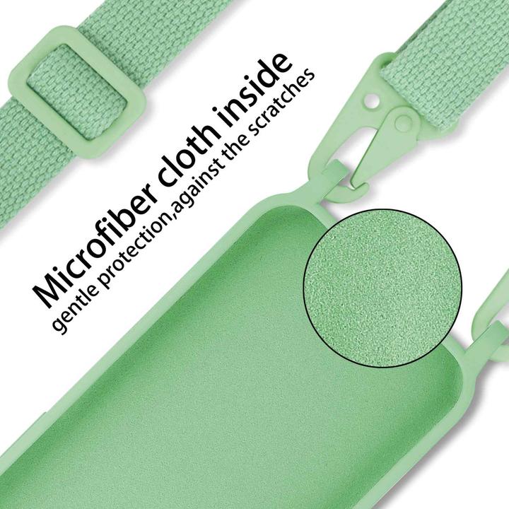 Produktbild Cadorabo TPU Cover Handy Kette Liquid (Samsung Galaxy A72)