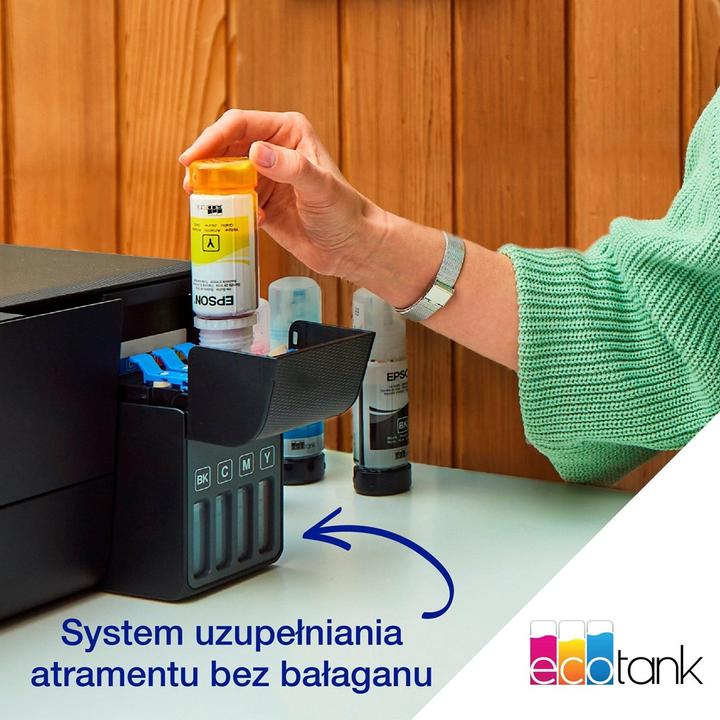 Actual product image Epson EcoTank L3280, 3in1,Print, Scan, Copy (Colour)