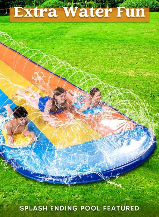 Produktbild Sloosh Wasserrutsche mit drei Bahnen (5.48 m)