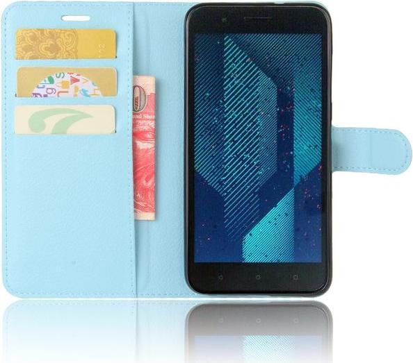 Actual product image MU Classic Litchi Leather Bookcover Series (HTC One X10)