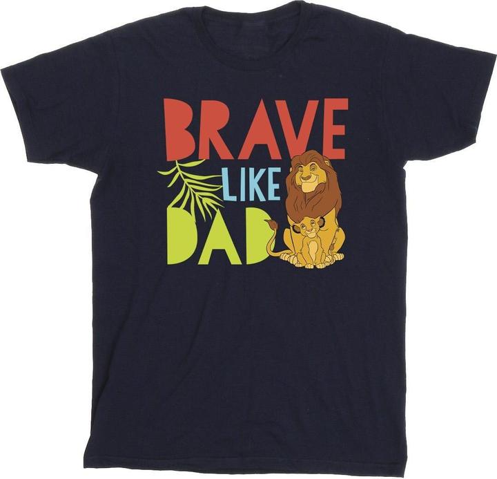 Disney The Lion King Brave Like Dad TShirt (L)