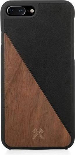 Image du produit Woodcessories EcoSplit bois+cuir iPhone 7+ / 8+ Walnut/black eco249 (Apple iPhone 7 Plus)