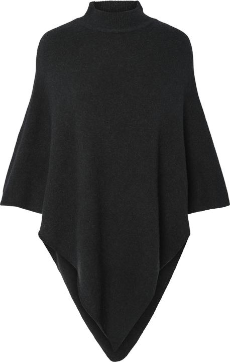 Pieces Pcfortuna High Neck Poncho Noos Bc (One Size)