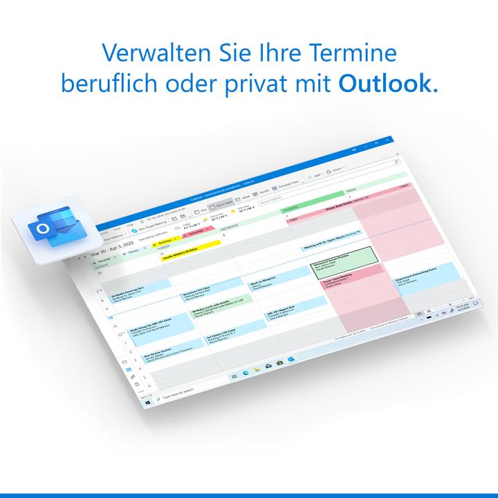 Actual product image Microsoft 365 Family Deutsch (6 User, 12 months)