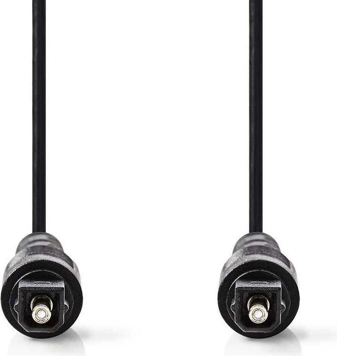 Actual product image Nedis Optical audio cable TosLink plug (2 m, TOSLINK)