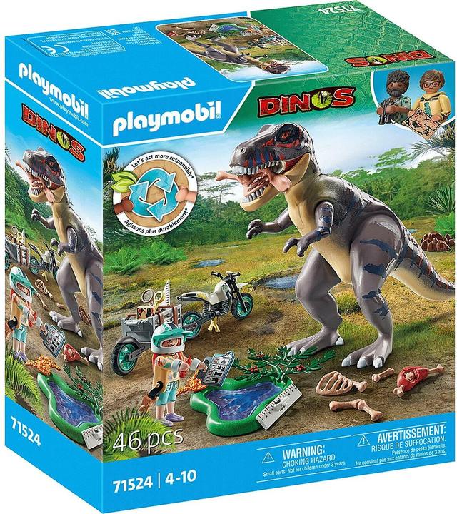 Image du produit Playmobil Recherche de traces de T-Rex (71524, Dinosaures Playmobil)