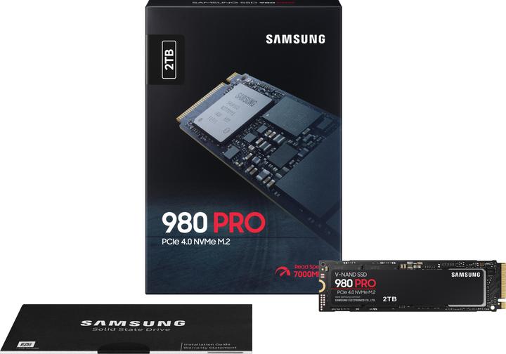 Actual product image Samsung 980 Pro (2000 GB, M.2 2280)