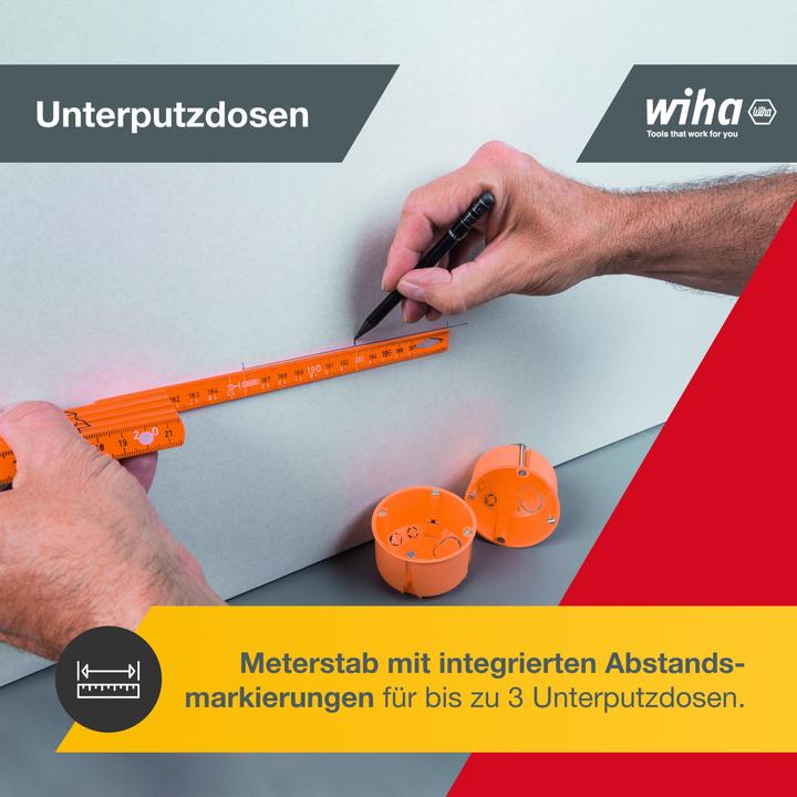 Image du produit Wiha Longlife (centimètres, mm)