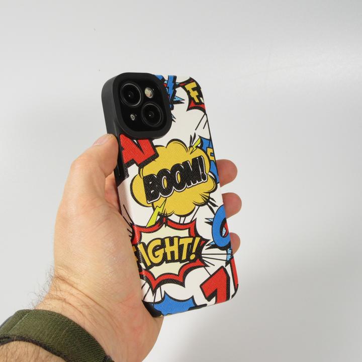 Actual product image PhoneLook Cover Retro Cartoons (Apple iPhone 15)