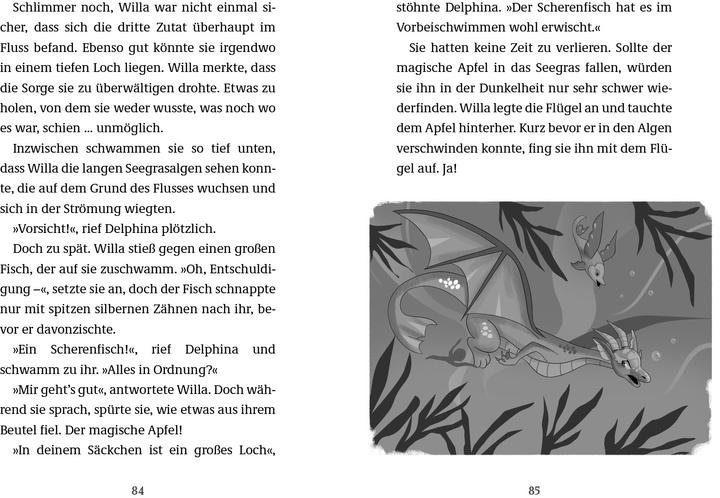 Produktbild Dragon Girls – Willa, der Silberdrache (Deutsch, Maddy Mara, Nadine Mannchen, 2024)