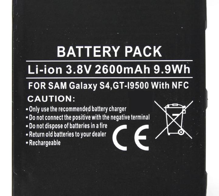 Produktbild AGI 21737 - Akku - Samsung - GALAXY S4 VE LTE - Schwarz - Lithium-Ion (Li-Ion) - 260