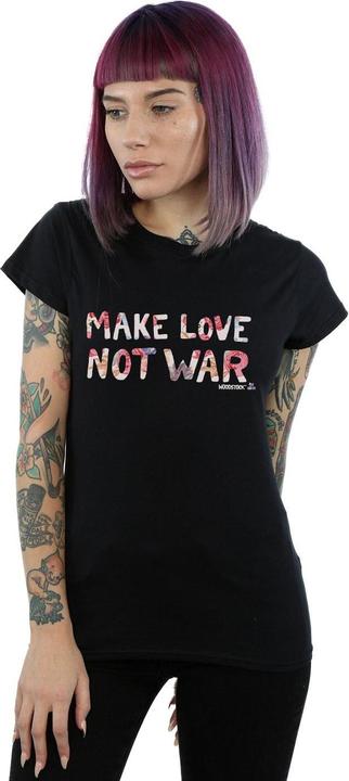 Produktbild Woodstock Make Love Not War Floral TShirt (M)