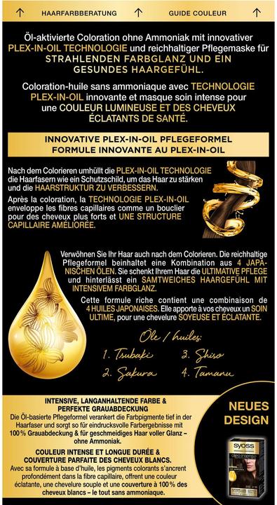 Image du produit Syoss Oleo Intense (2-10 Marron noir)