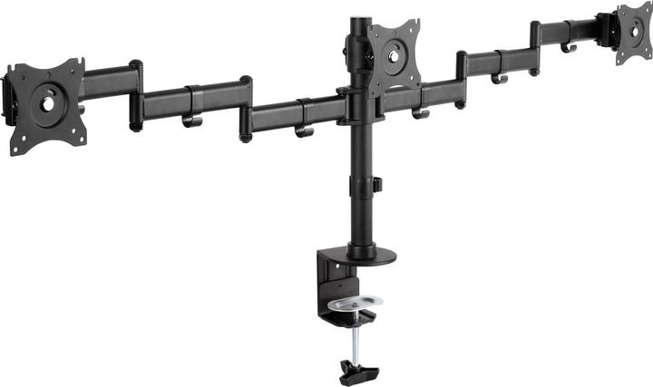 Immagine prodotto InLine Desktop per 3 monitor da 13" a 27" (23104B) (Tavolo, 27")