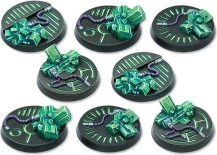 Produktbild Tabletop-Art Crystal Tech Bases - 40mm DEAL (Kunststoff)