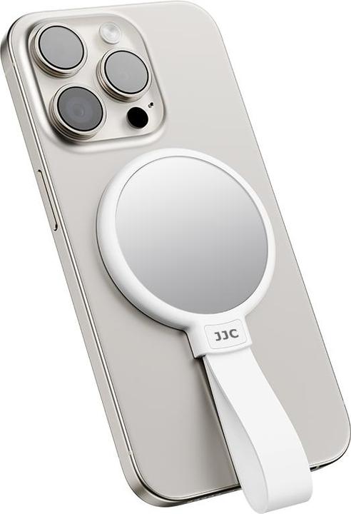 Produktbild JJC MS MR1 Magnetic Makeup Mirror Phone Ring White