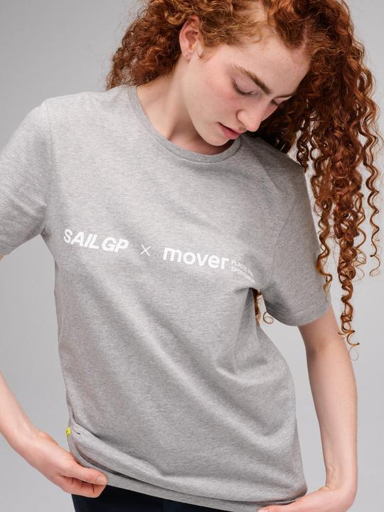 Actual product image Mover Plastic Free Sportswear SailGP x Mover Light Cotton T-Shirt (XS)