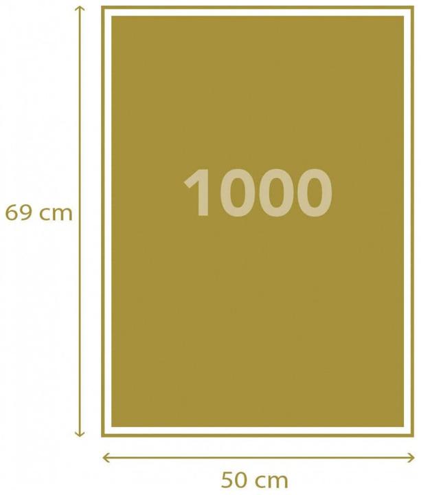 Productafbeelding Clementoni Puzzelmeisje met parel deel (1000 onderdelen)