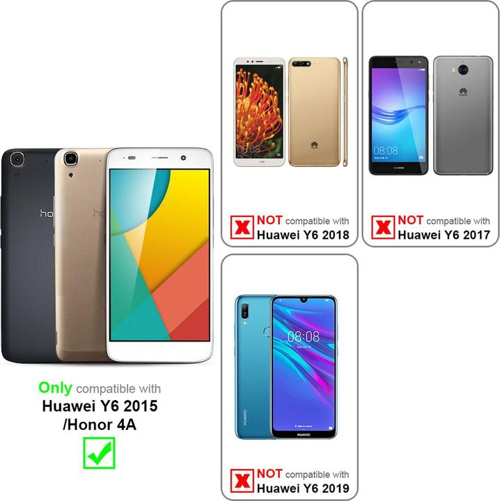 Produktbild Cadorabo Displayschutzglas (1 Stück, Honor 4A)