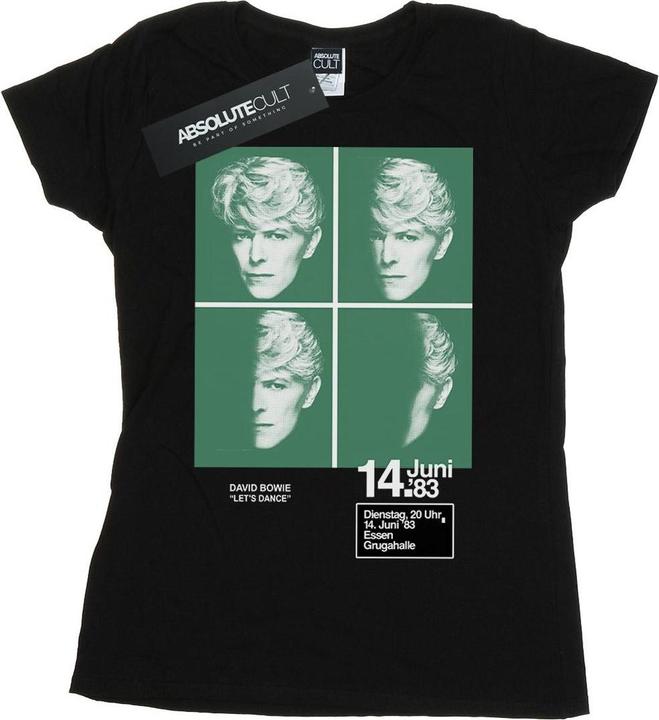 David Bowie 1983 Concert Poster TShirt (S)