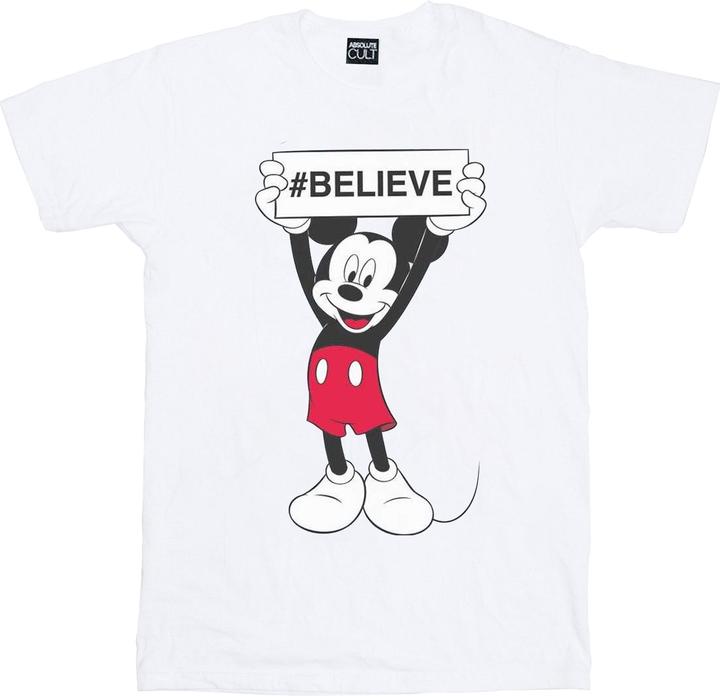 Disney Mickey MouseBelieve TShirt (XL)