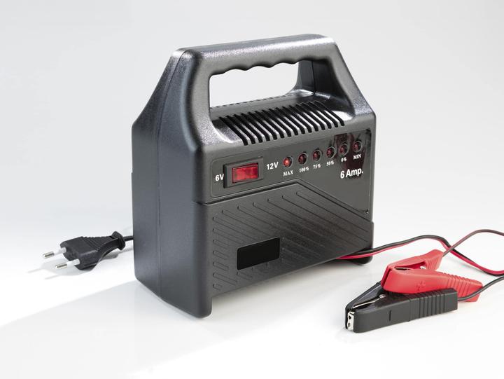 HP Autozubehör Battery charger 6 AMP (12V, 6V, 6 A)