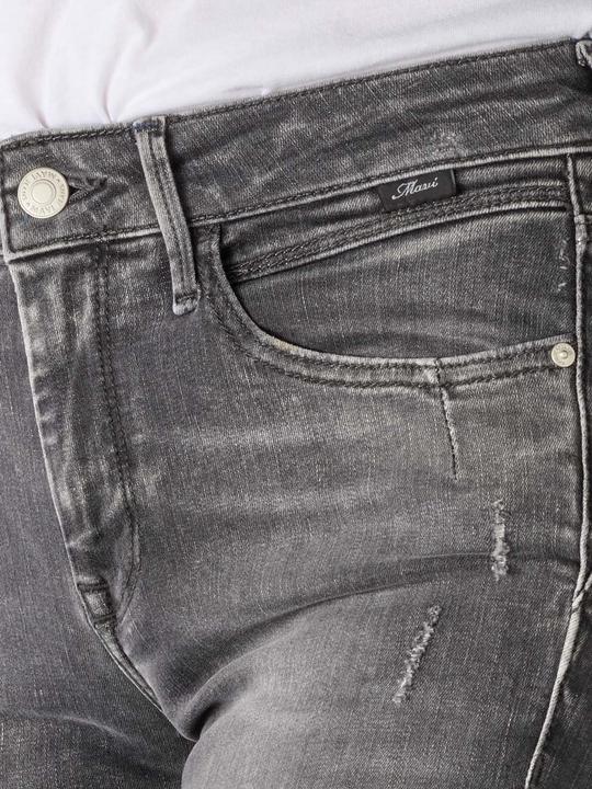 Produktbild Mavi Adriana Jeans Skinny dark grey distressed glam (W25/L32)