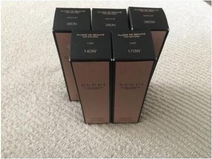 Actual product image Gucci Natural Finish Fluid Foundation Branch Colors 1oz 30ml Authentic (04)
