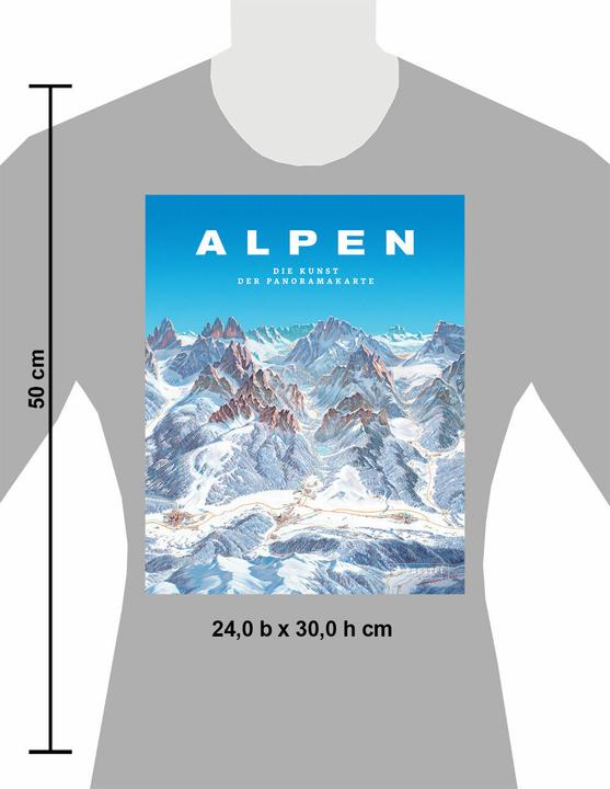 Immagine prodotto Alpi. L'arte della mappa panoramica (Tedesco, Tom Durata, 2024)