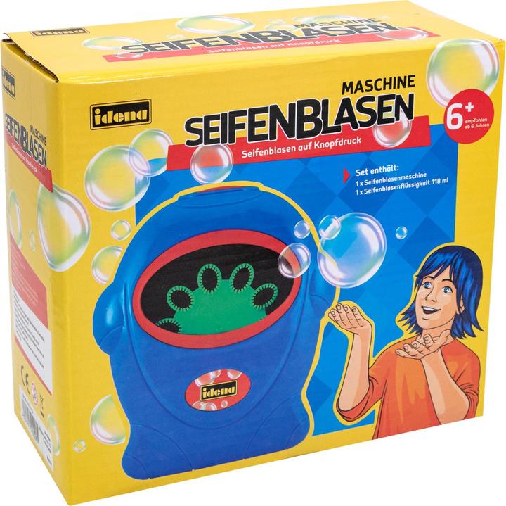 Produktbild Magni Seifenblasenmaschine Idena 118ml blau