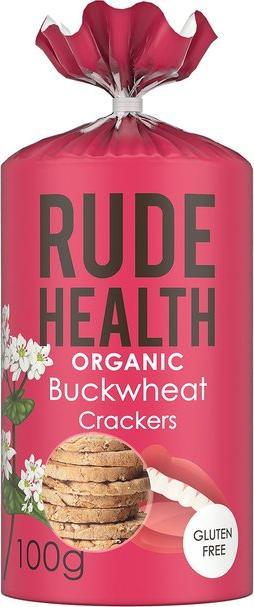 Actual product image Rude Health Buckwheat & Chia Wafers Organic (100g) (100 g)