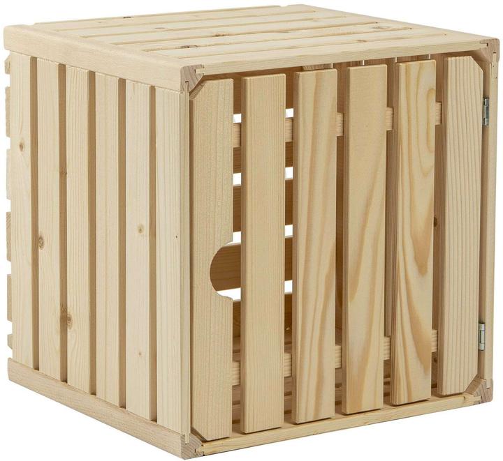 Produktbild Holz Zollhaus Holzharasse (35 x 35 x 35 cm, 42.80 l)