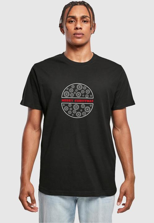 Image du produit Merchcode Joyeux Noël T-shirt col rond - 113277 (L)