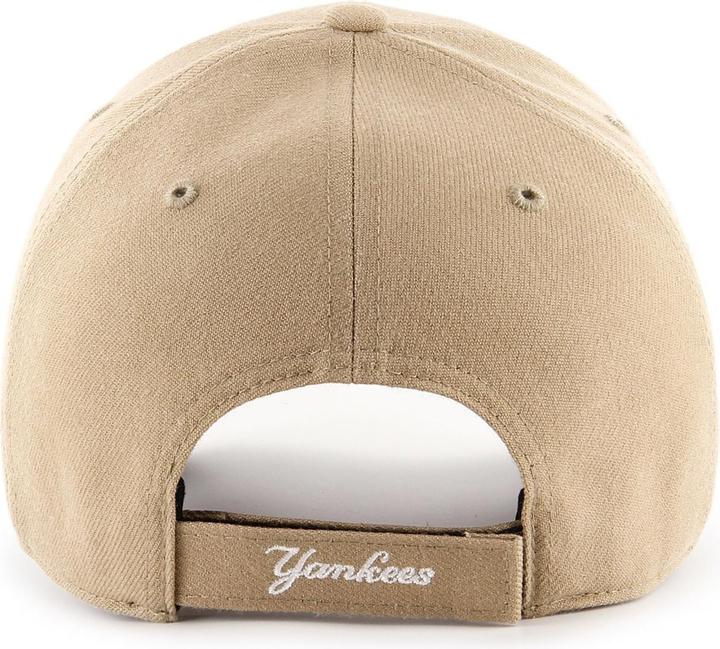 Actual product image 47 Brand Relaxed Fit Cap - MLB New York Yankees Khaki Beige (One size)