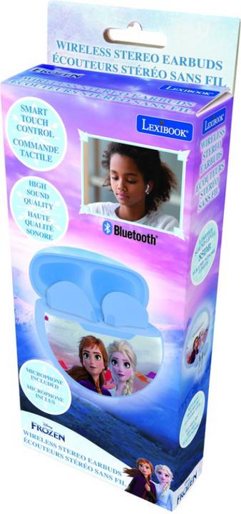 Image du produit Lexibook Ecouteurs intra-auriculaires Disney Frozen avec boîtier de charge