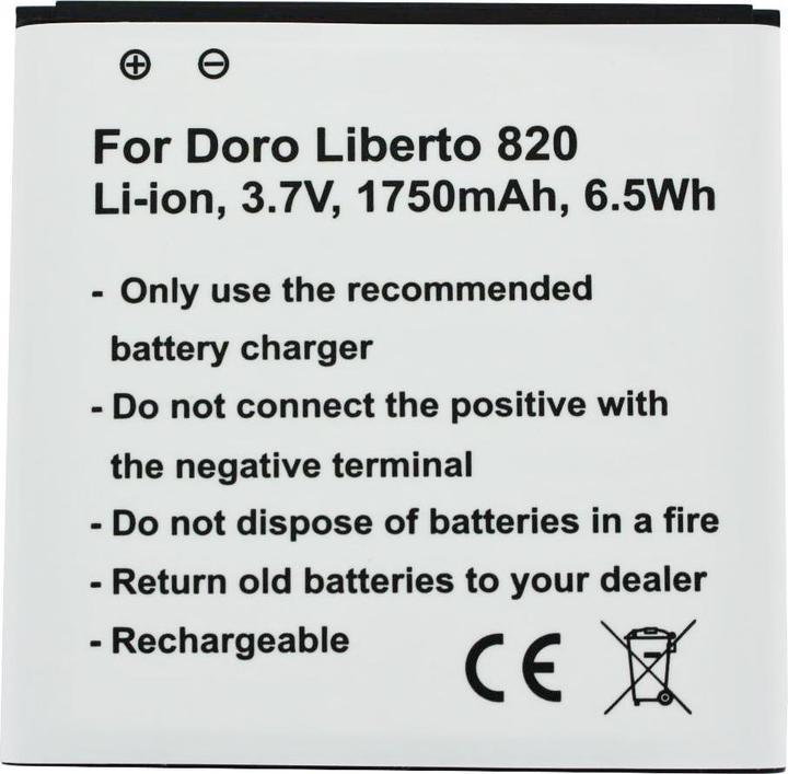 Image du produit AccuCell Akku Doro Liberto 820 Akku DBJ-1900A