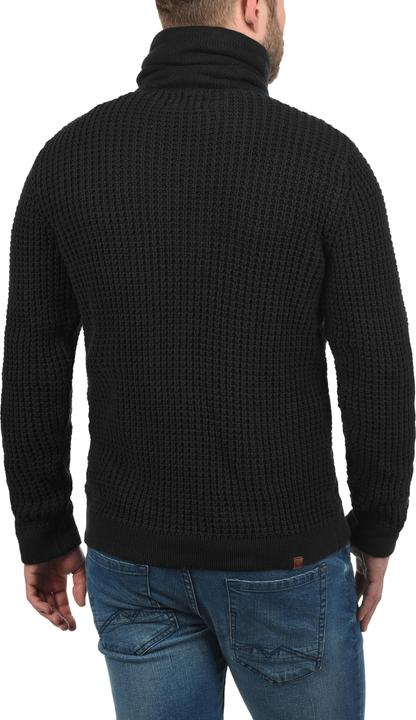 Image du produit Blend Wanko Pull En Grosse Maille Pull-Over Tricot Pour Homme Avec Col Châle 100% Coton (M)